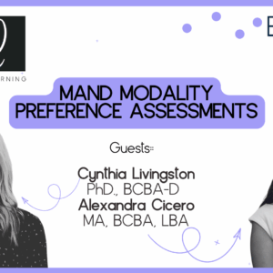 CEU - Mand Modality Preference Assessments
