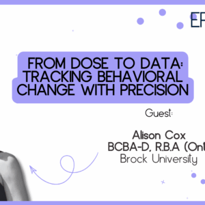CEU -  From Dose to Data: Tracking Behavioral Change with Precision